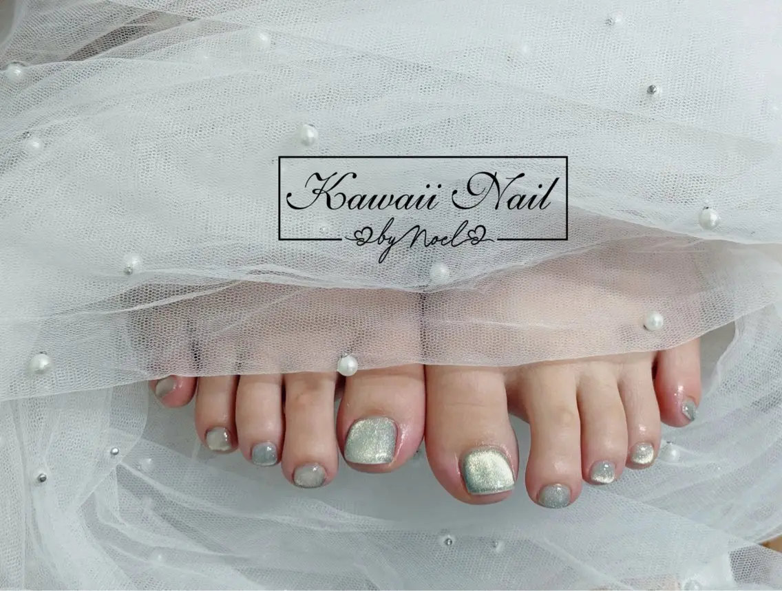 ネイル アートネイル フットネイル フレンチネイル ジェルネイル 韓国ネイル YURI Nail NARITAのネイルデザイン