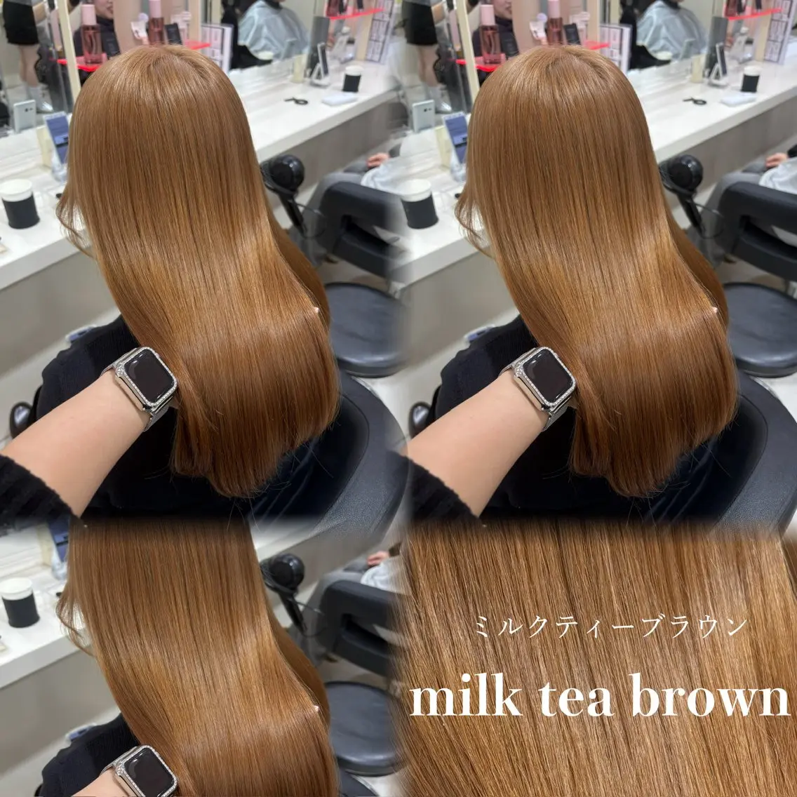ロング カラー ヘアカラー 💕мei 透明感カラー💕のヘアスタイル
