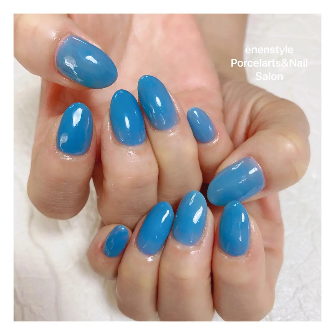 ミディアム ネイル 🐾enen style 🐾のネイルデザイン