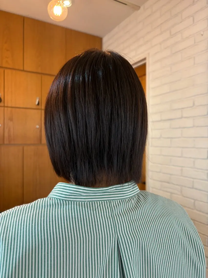 ショート 縮毛矯正 カラーモデル募集中 yua🌻のヘアスタイル