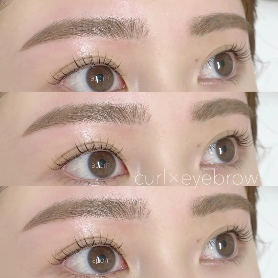 2回目以降の方はこちらから✨️まつ毛パーマ×眉毛スタイリングの写真