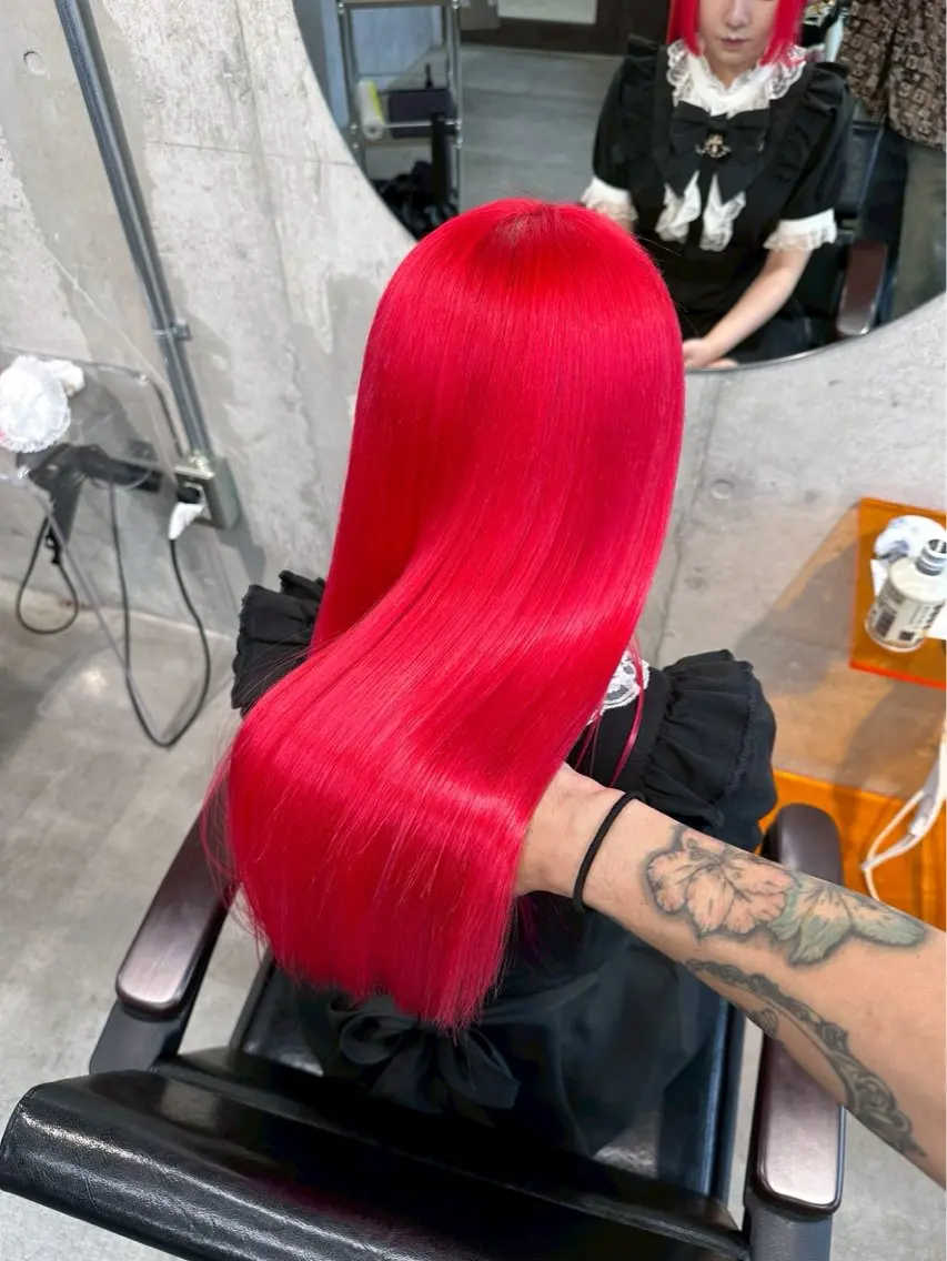 ロング カラー 🎀推しカラー🎀 Harunaのヘアスタイル