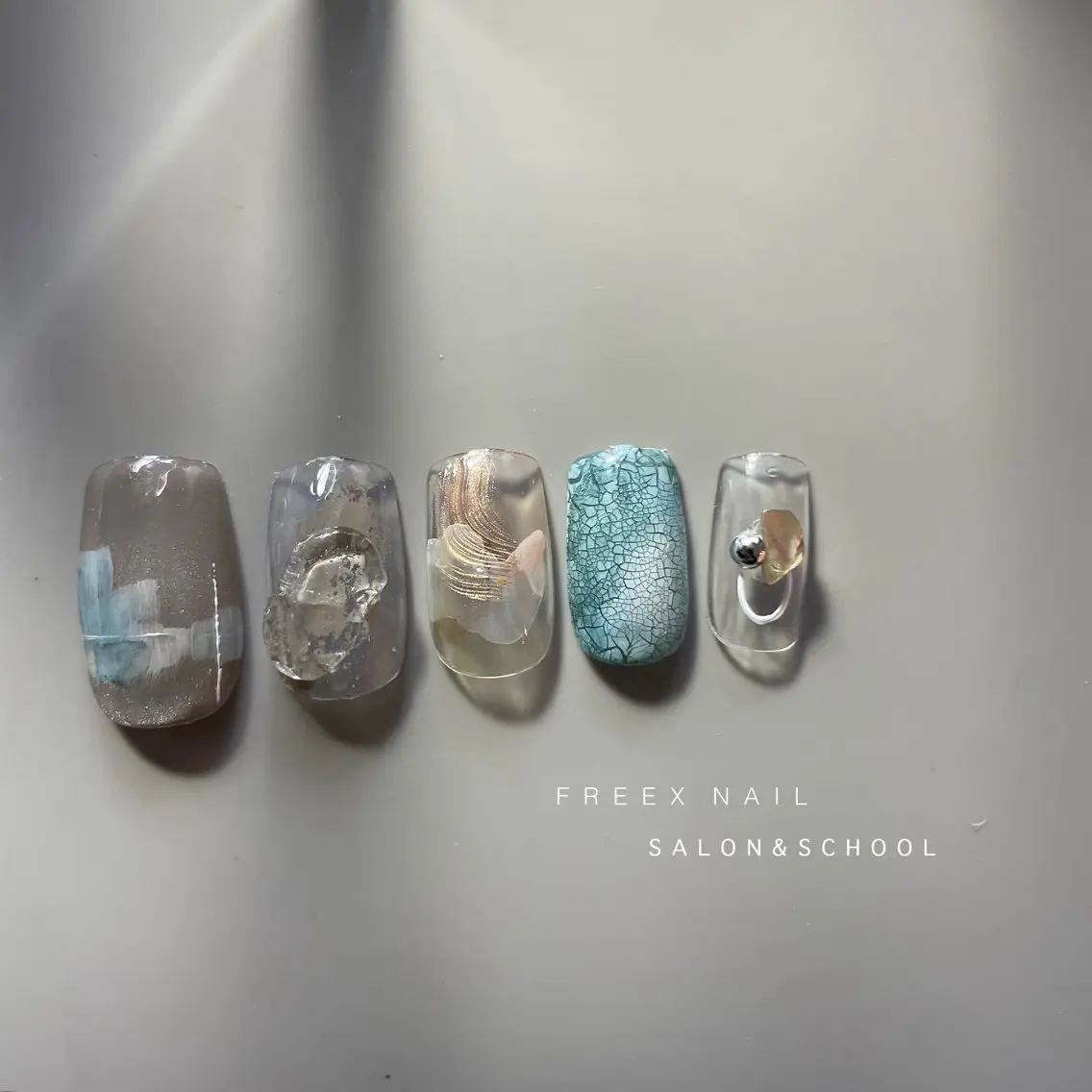ネイル ニュアンスネイル ハンドネイル ハンドケア freex nail /ニュアンス/個性派のネイルデザイン