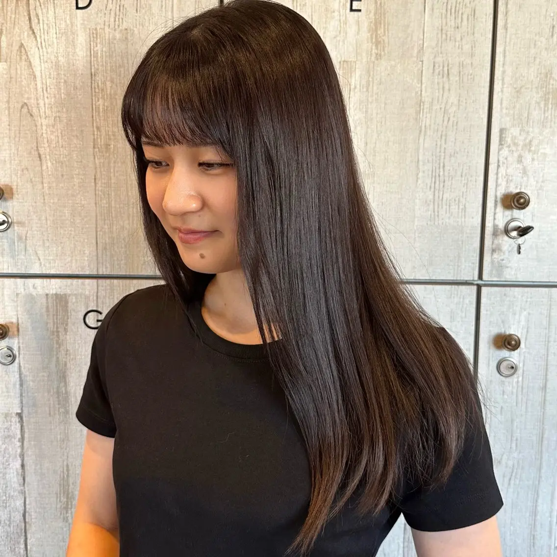 ロング カラー 柔らかいbeige ￤韓国￤🩰マユ🩰のヘアスタイル