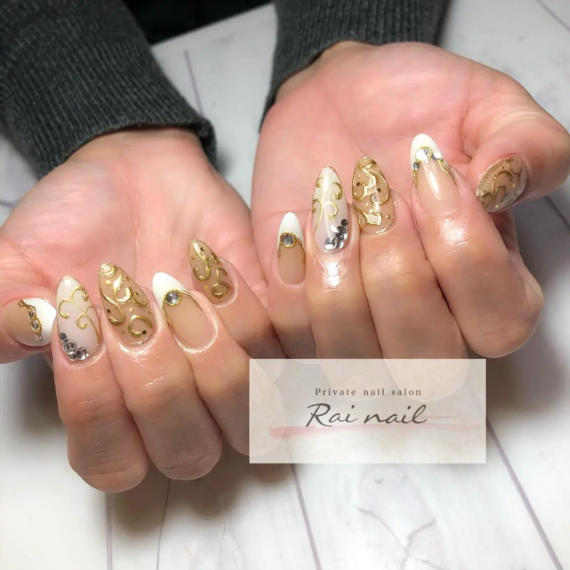 ネイル ハンドネイル Rai nail_ Risaのネイルデザイン
