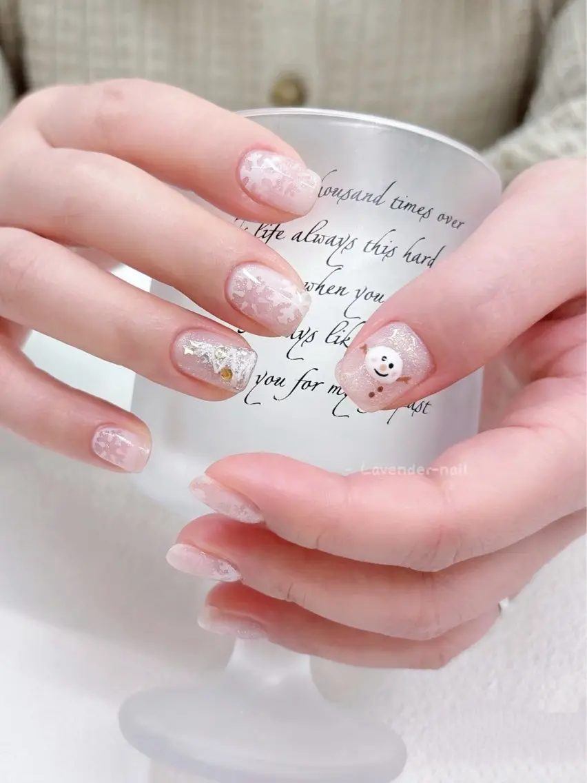 ネイル ハンドネイル Lavender nail·中島公園のネイルデザイン
