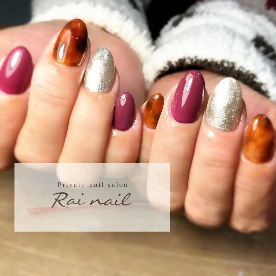 ネイル ハンドネイル Rai nail_ Risaのネイルデザイン