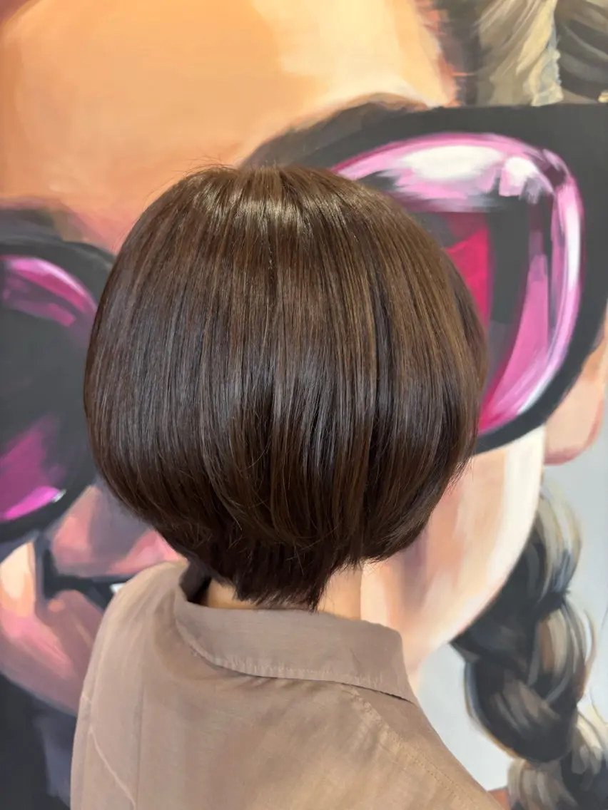 ショート ショートヘア おかだ まなみのヘアスタイル