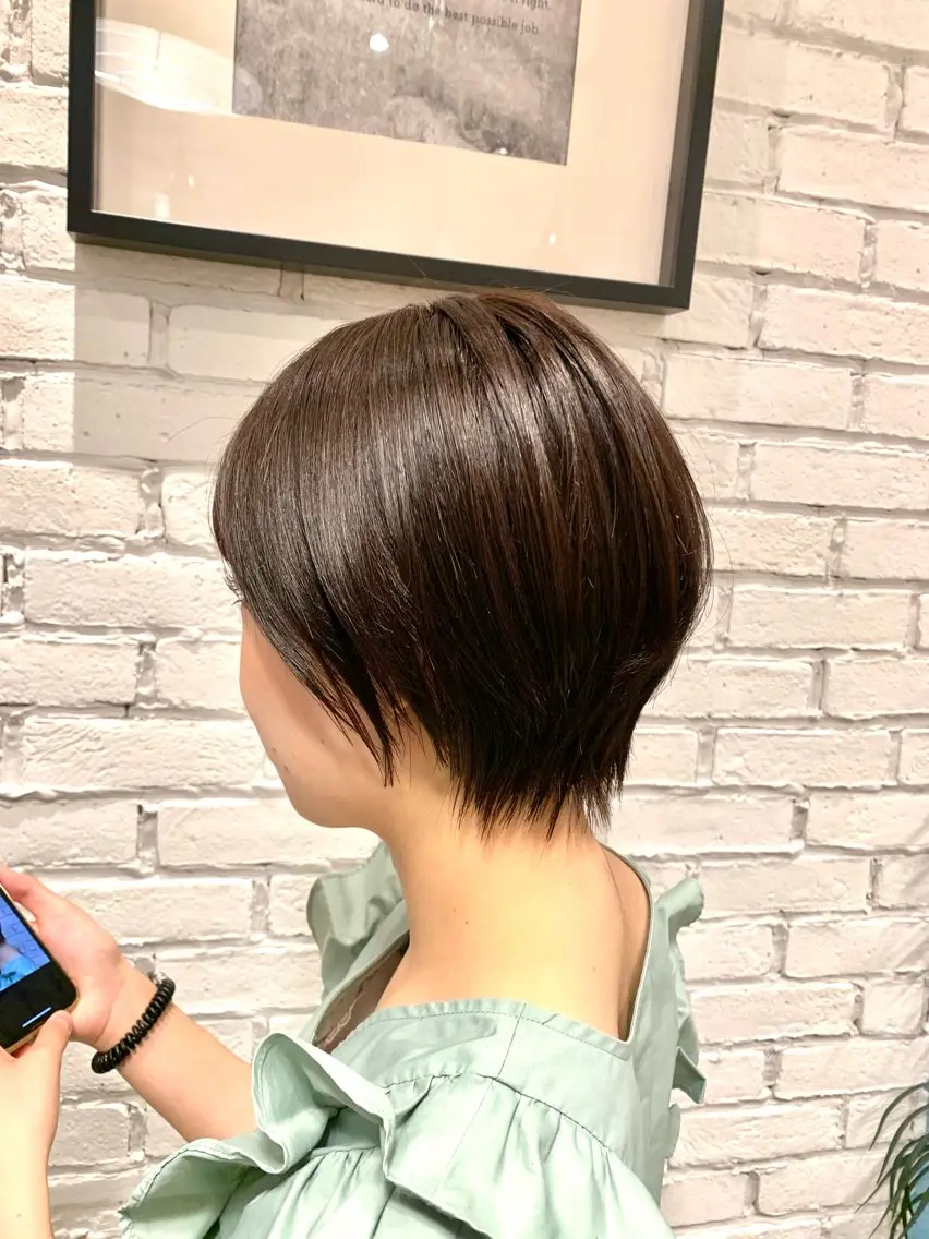 ショート くびれヘア ショートヘア ショート NAOKIのヘアスタイル