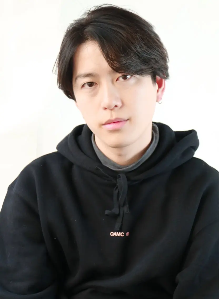 ショート メンズ センターパート 西村 友佑のヘアスタイル