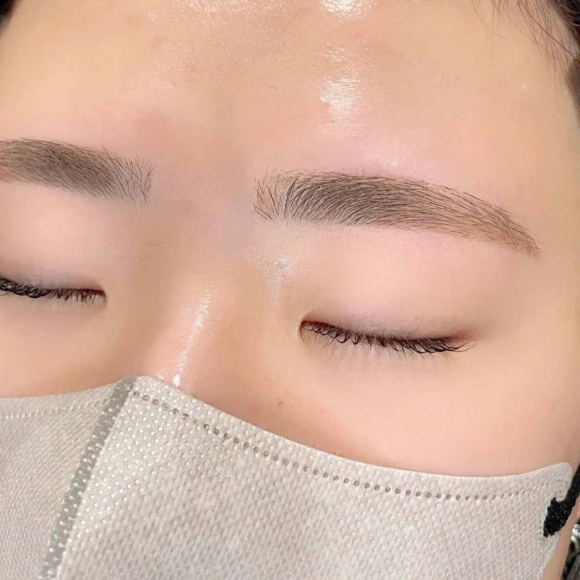 アイブロウ 眉毛ワックス脱毛 ワックス脱毛 🎀OAK AYAKA🧸のマツエク・マツパデザイン