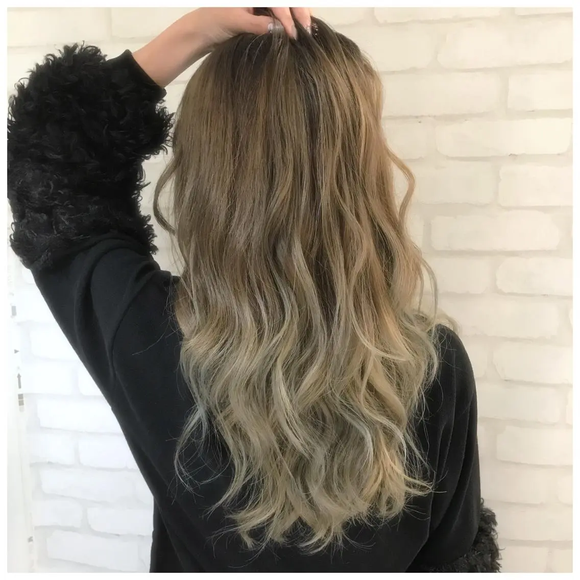 ロング カラー ベージュカラー グラデーションカラー カット ヘアカラー hair・do ✂︎　原口 侑大のヘアスタイル