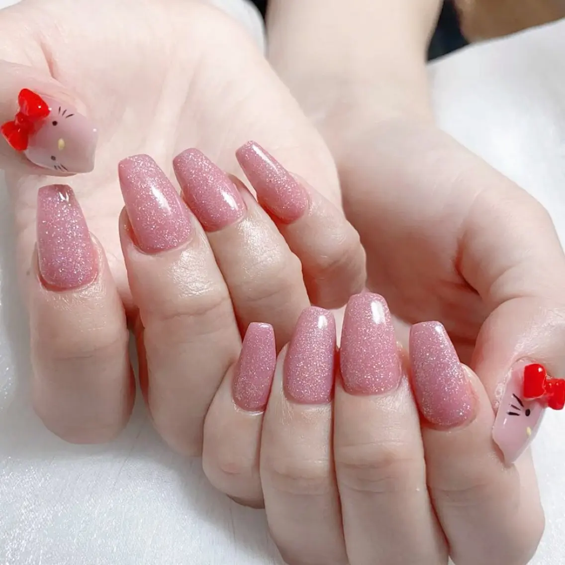 メンズ ネイル メンズ韓国風 アートネイル オーロラネイル ガーリー キラキラネイル ハンドネイル Nail salon 木にいるのネイルデザイン