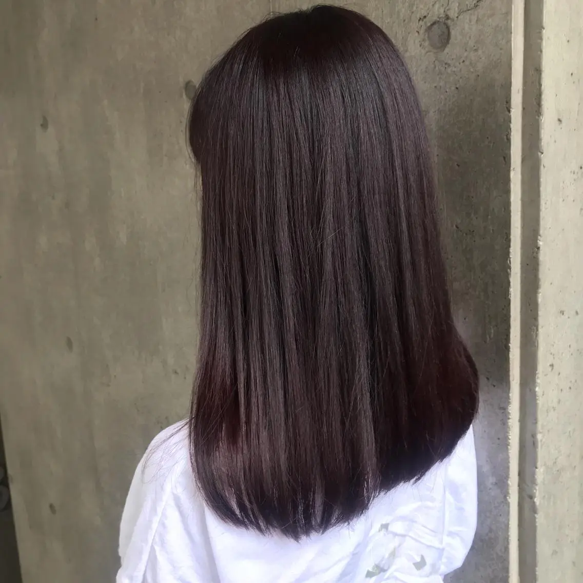 セミロング もりたみかこ 美容師お休み中のヘアスタイル