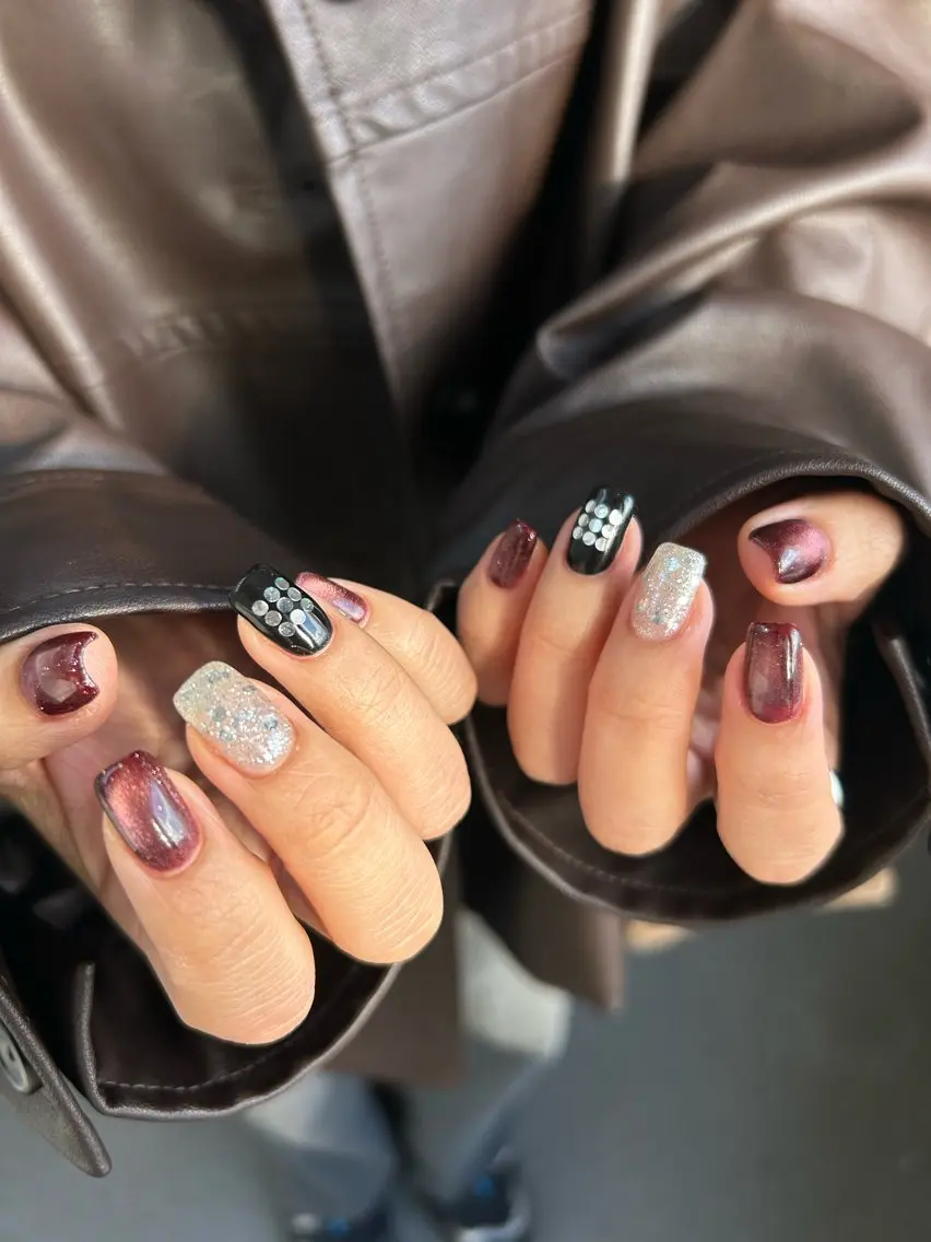 セミロング ハンドネイル Nbibi nail salonのネイルデザイン