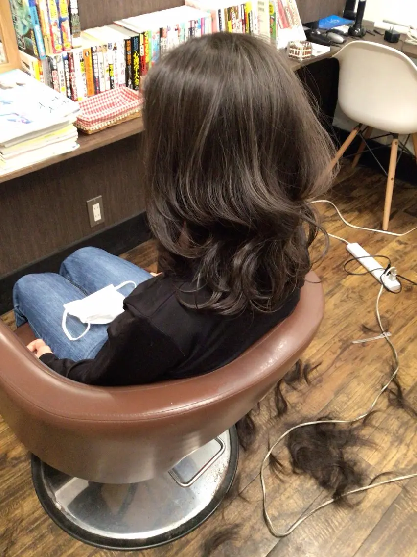 カット•デジタルパーマの写真
