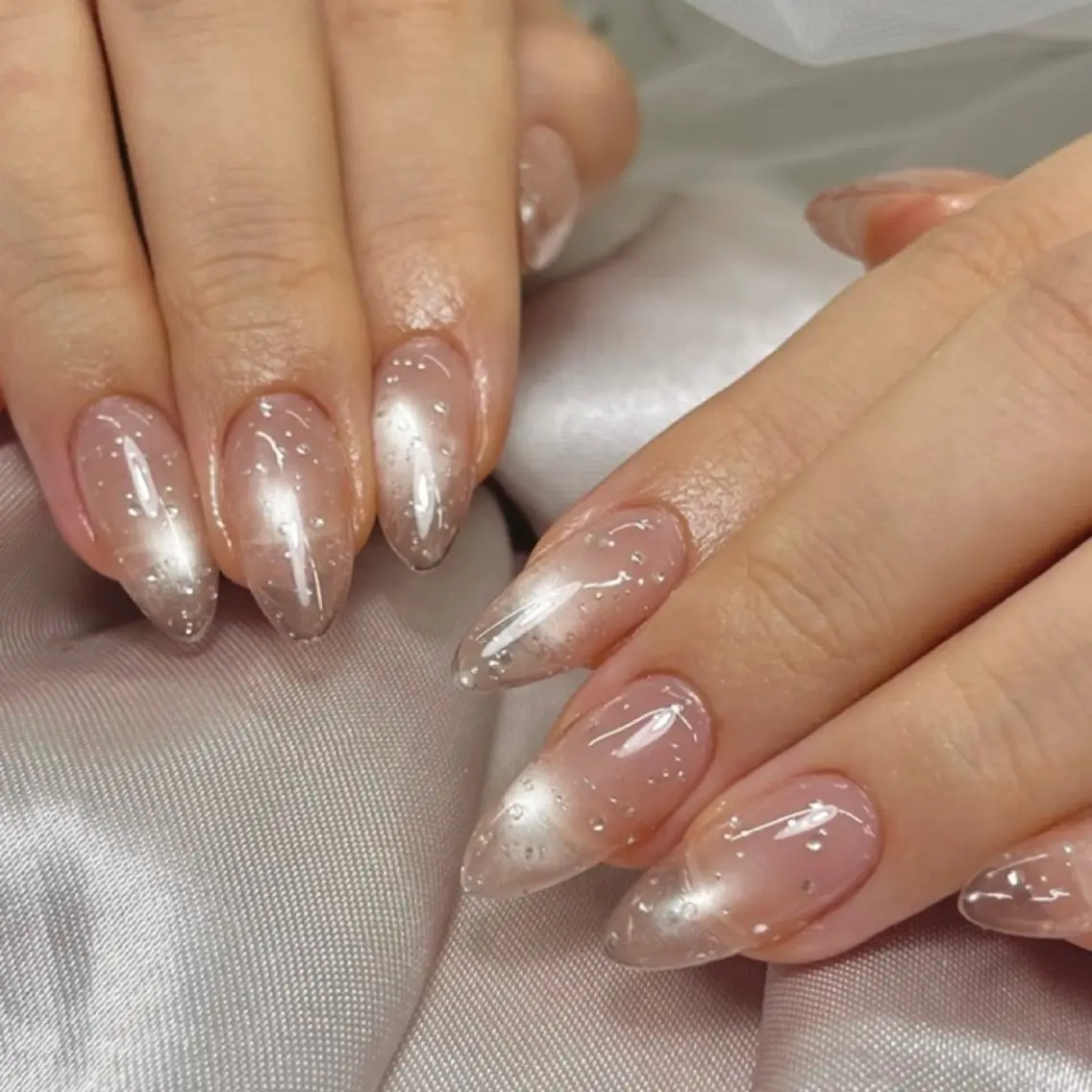 ネイル ジェルネイル マグネットネイル ネイルチップ ハンドネイル Nail&eye Grow ayaのネイルデザイン