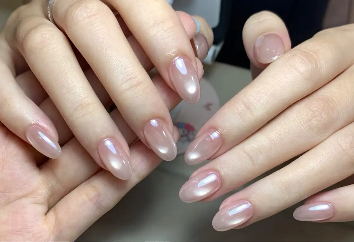 ネイル アートネイル べっ甲ネイル チークネイル 長さ出し フットネイル ラッキーネイルサロン 西川口東口店のネイルデザイン