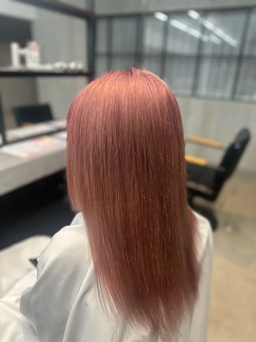 【ブリーチオンカラー】シャンプー+ブローの写真