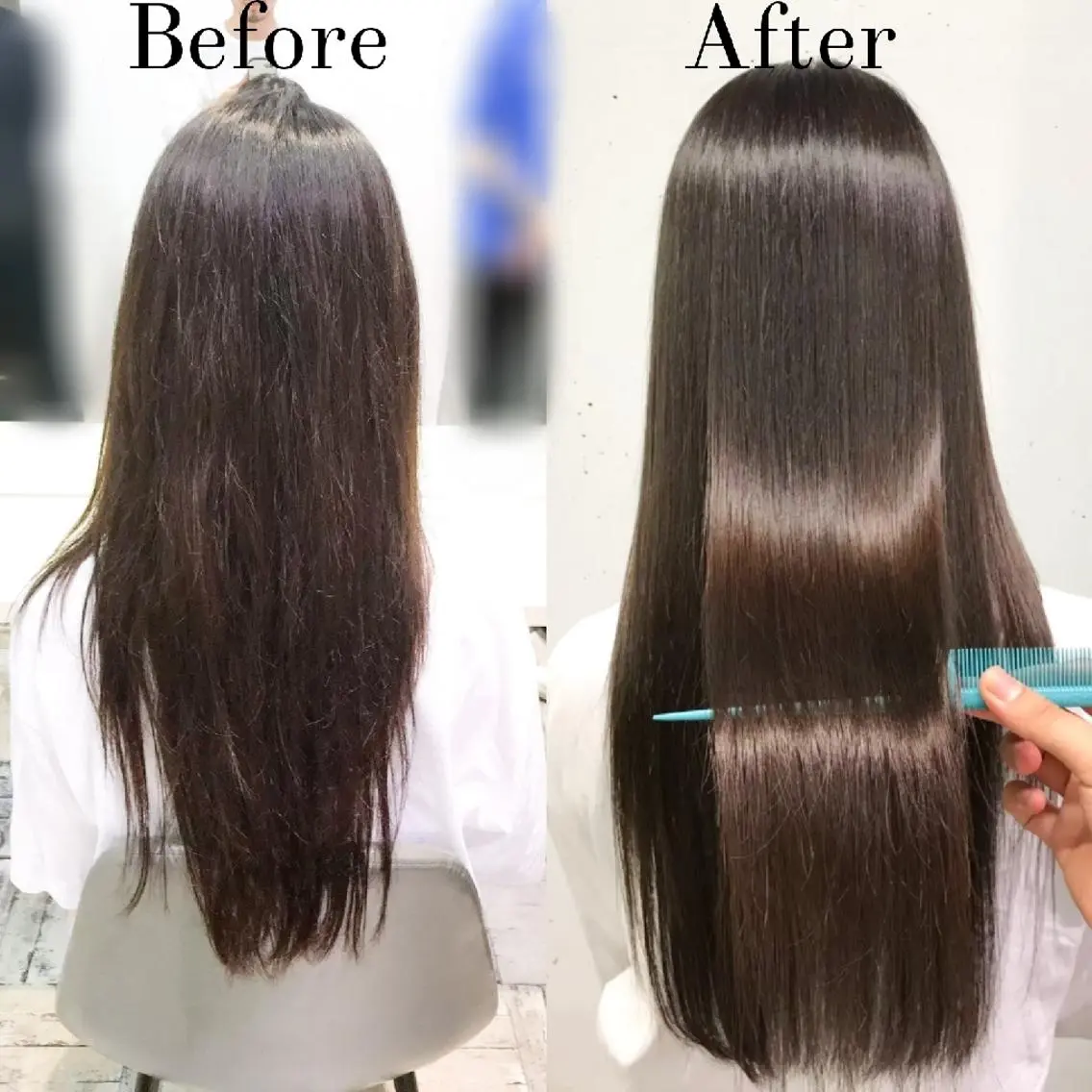 💖カット+ダメージレス縮毛矯正💖の写真