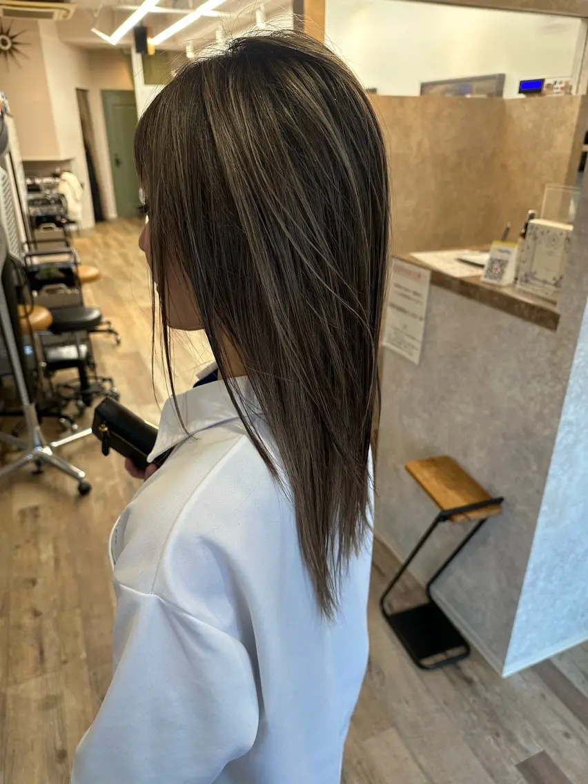 ロング 糀元(後藤) 花純のヘアスタイル