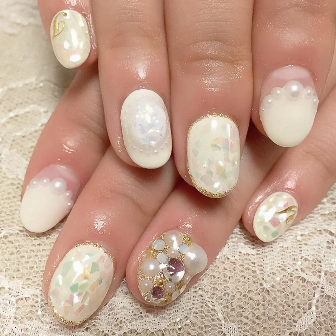 ネイル ブライダルネイル yumnail (ネイル&脱毛)のエステ・リラクイメージ