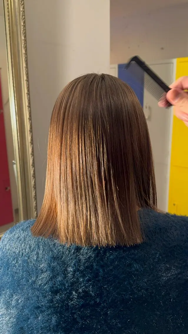カラー ブリーチ ケアブリーチ 浅井 理子のヘアスタイル