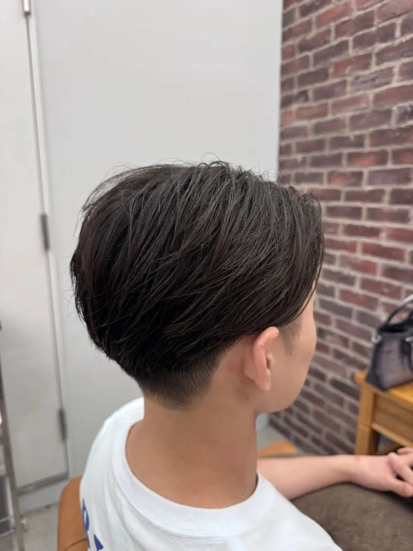 ミディアム カット ヘッドスパ tomoメンズ特化 /パーマ/カットのヘアスタイル