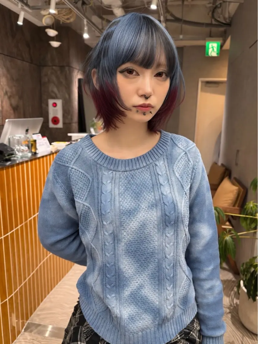 ショート カラー 🧡色落ちまで2度 楽しめる🧡ヨシキのヘアスタイル
