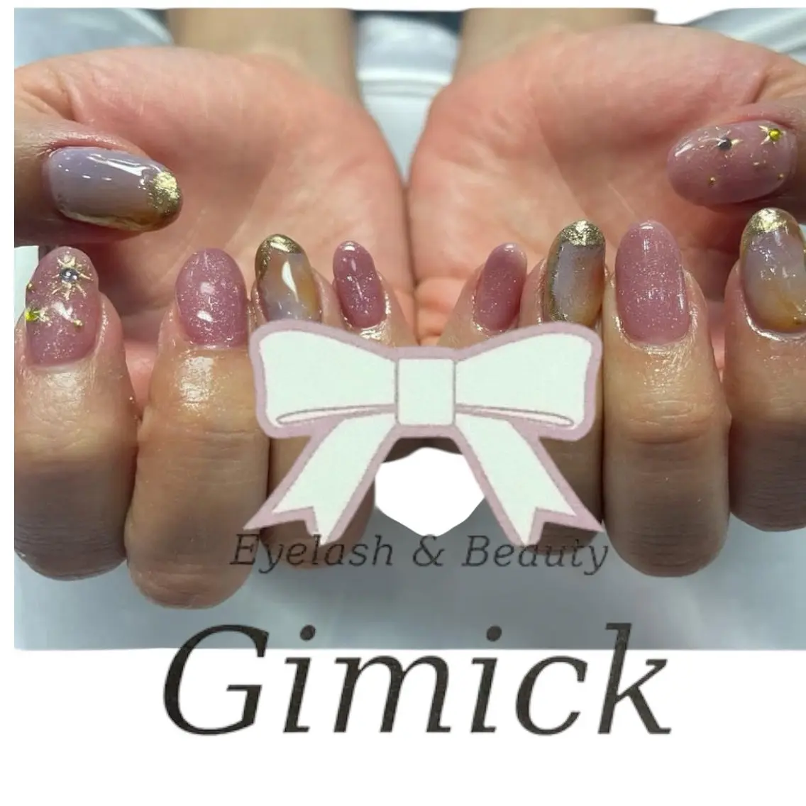 ネイル Gimick 🎀のネイルデザイン