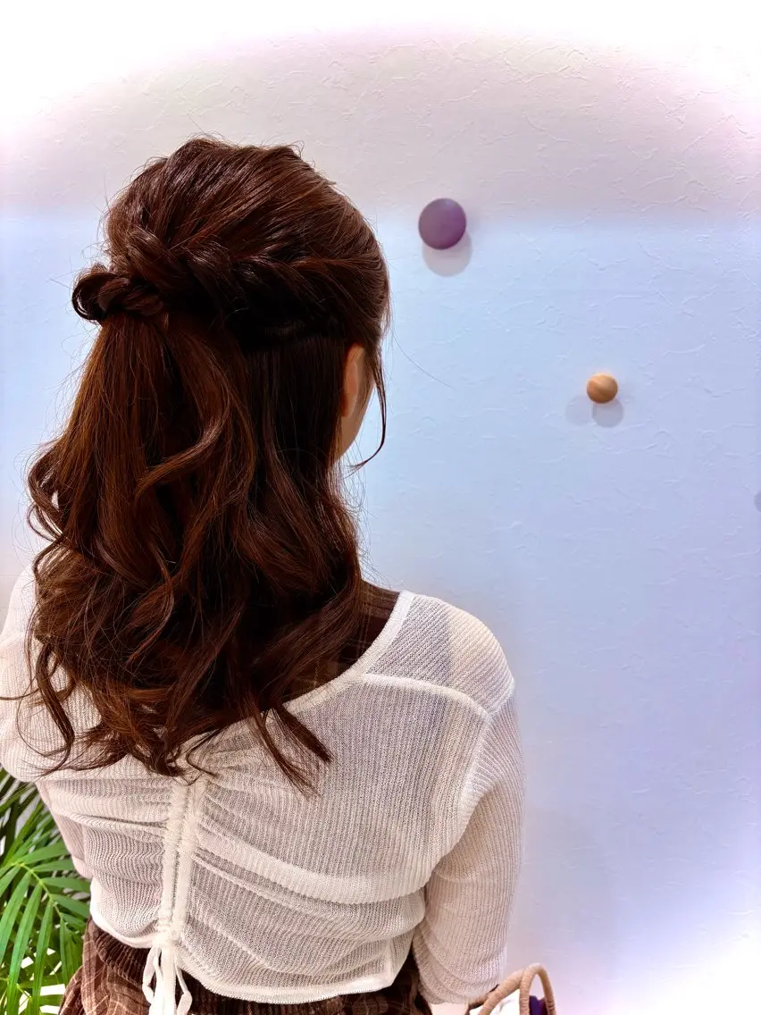 ヘアアレンジ キッズ ヘアセット ヘアセット／六本木 Yukaのヘアスタイル