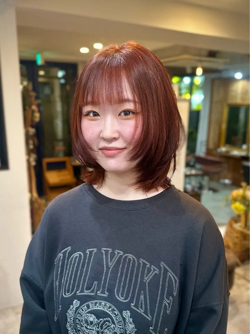【学割人気No1‼️】学割U24モデルカット(ミディアム、ロング)+ワンカラーの写真
