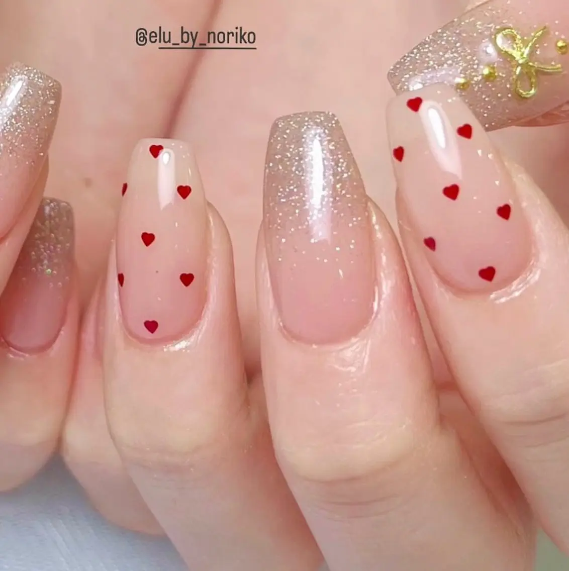 ネイル ハート élu by Noriko 前原のネイルデザイン