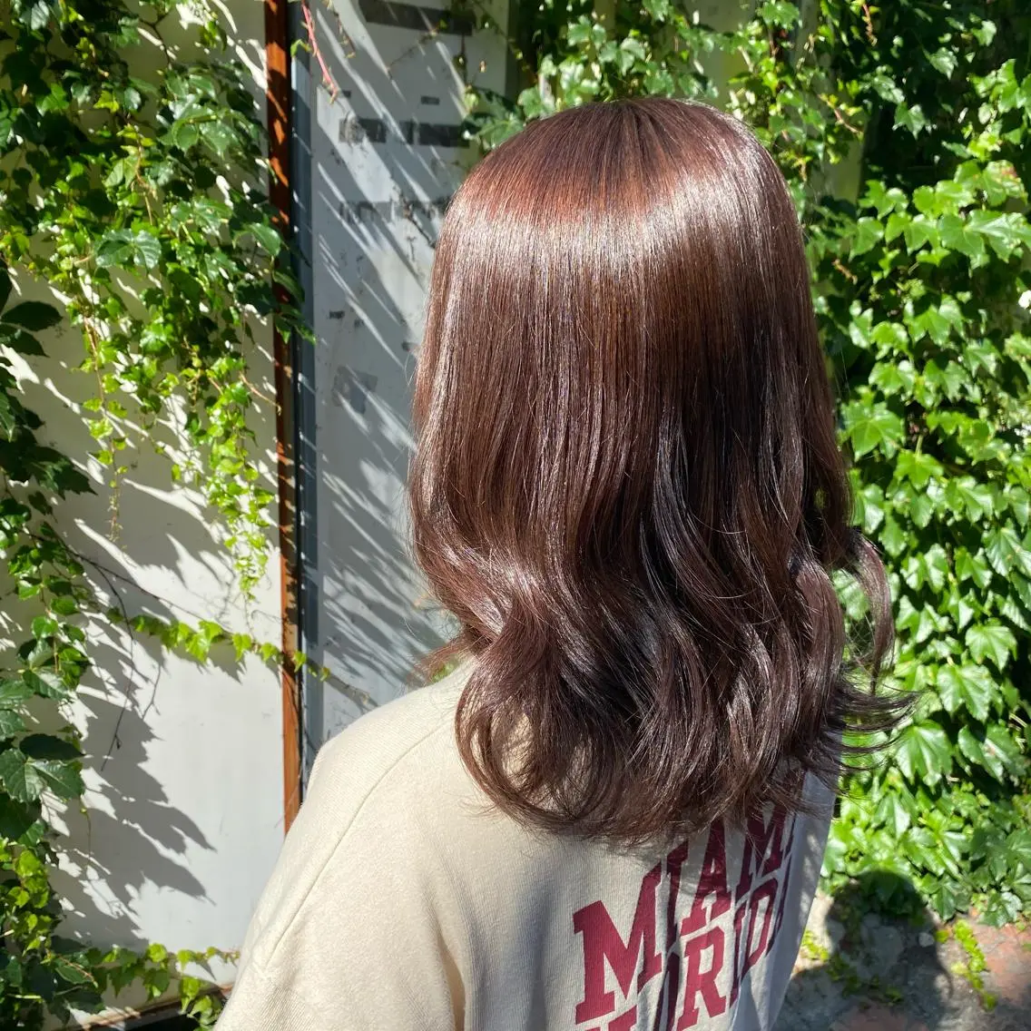 ミディアム カラー 清村 和音のヘアスタイル