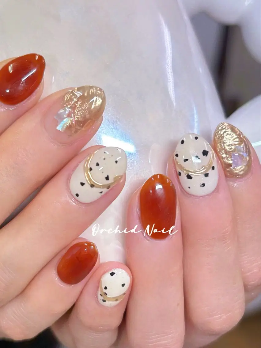 ネイル ハンドネイル Orchid Nailのネイルデザイン