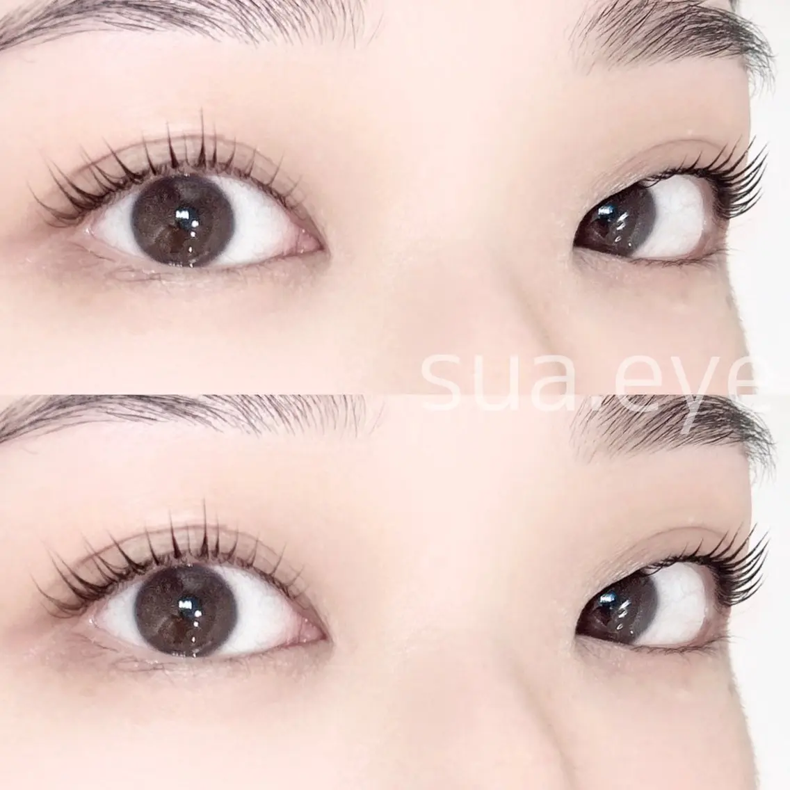 マツエク・マツパ マツパ sua.eye .のマツエク・マツパデザイン