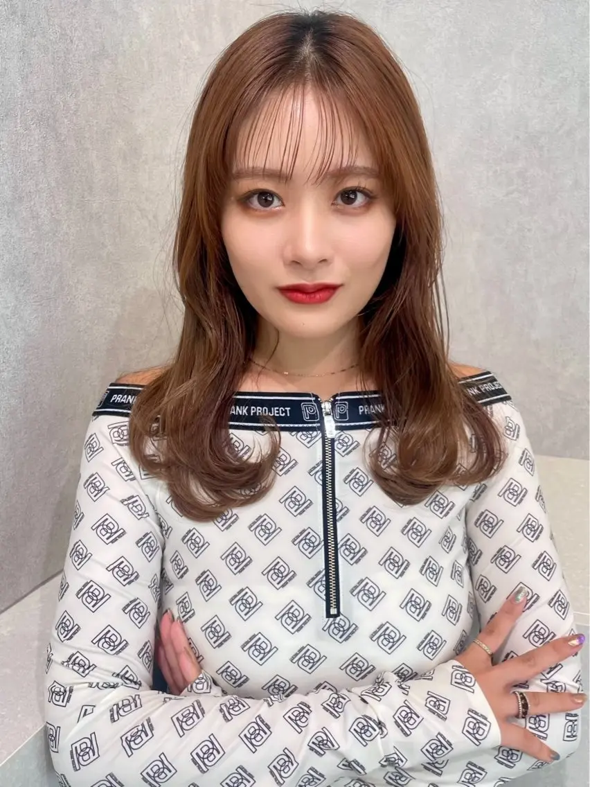 ロング カラー ヘアアレンジ ✨レイヤー/ 透明感カラー✨冨永剛のヘアスタイル