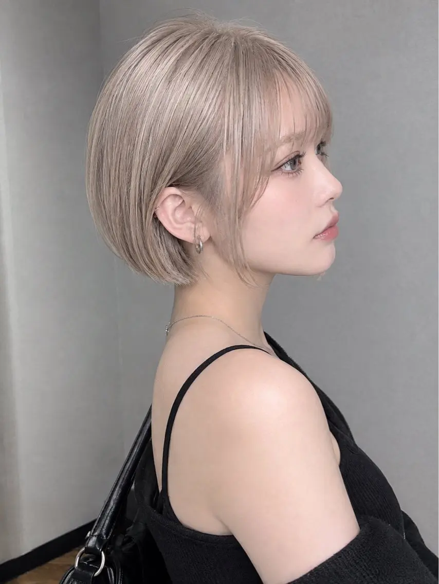 ショート ボブ ショートヘア 小顔カット ヘアカラー トリートメント 山下強　ショート/ ボブ/レイヤーのヘアスタイル