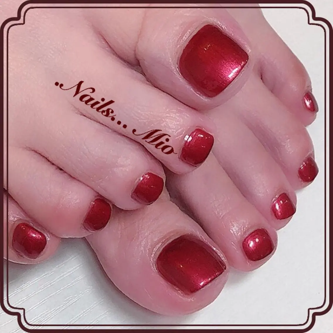 ネイル ワンカラーネイル .Nails Mio 赤羽西ネイルサロンのネイルデザイン