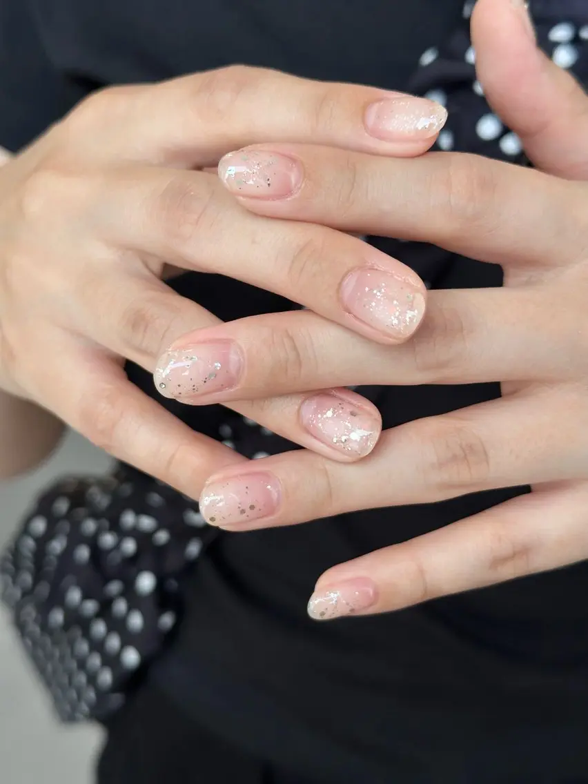 ネイル ラメ(グリッター) ハンドネイル GLOW/NAIL 二の宮KaNaのネイルデザイン