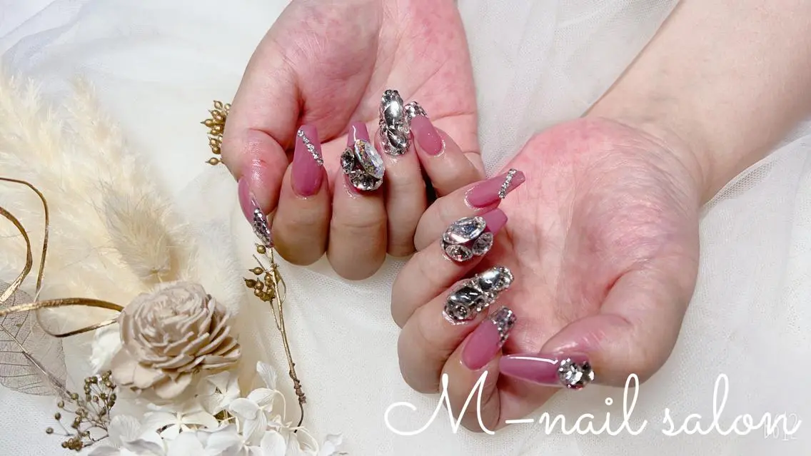 ネイル スカルプネイル M_ nail salonのネイルデザイン