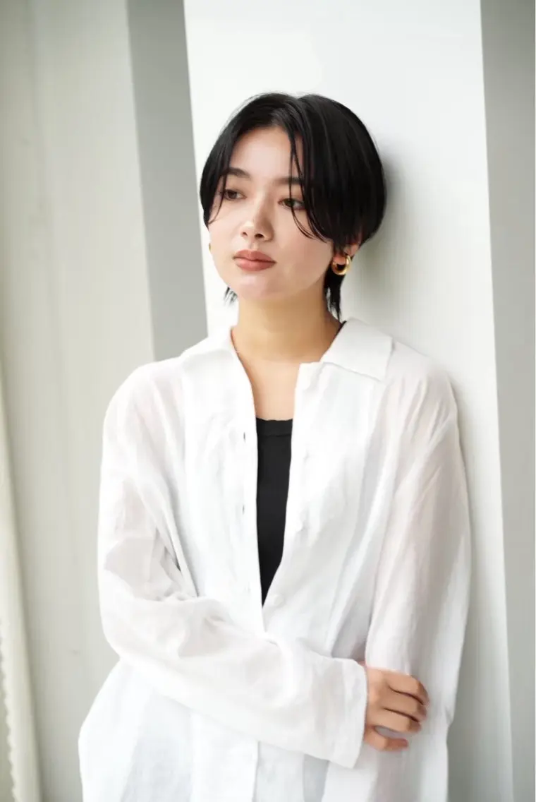 ショート カラー 加賀 千聖 /soigneのヘアスタイル