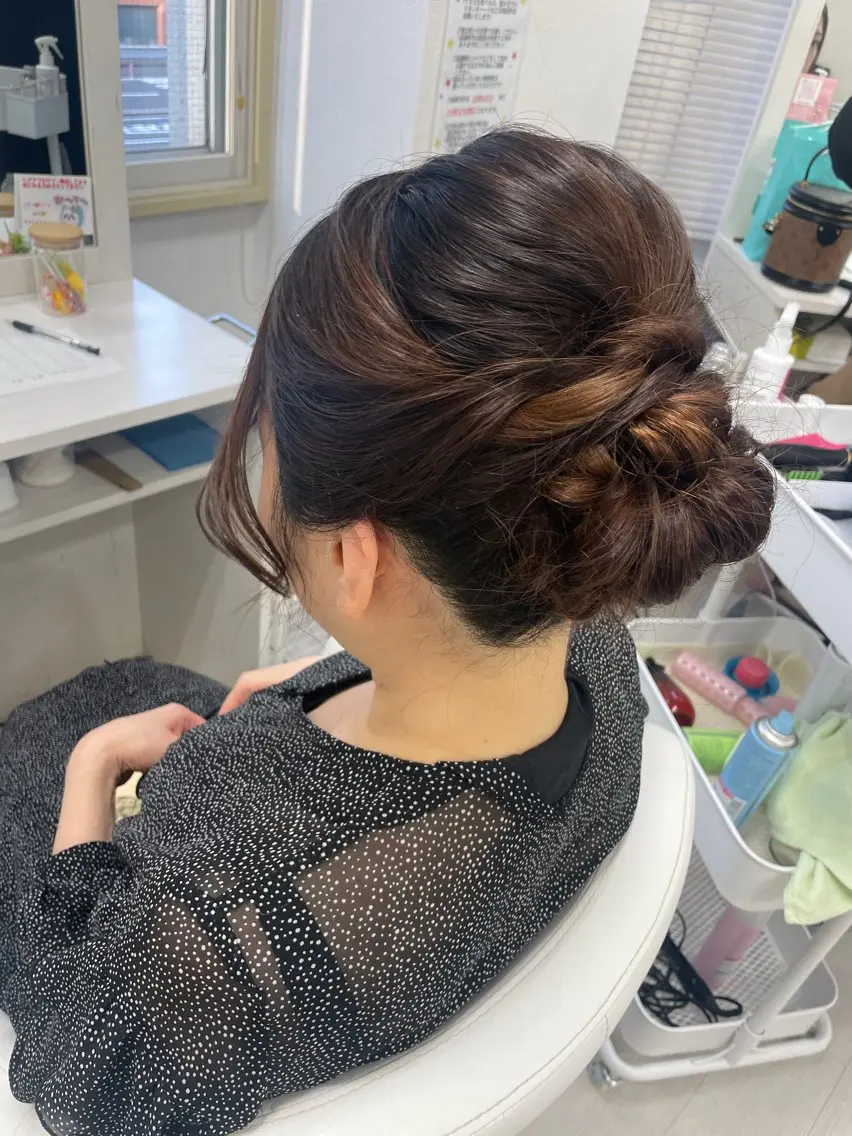 ヘアアレンジ ♥StudioS2 ななみ♥のヘアスタイル