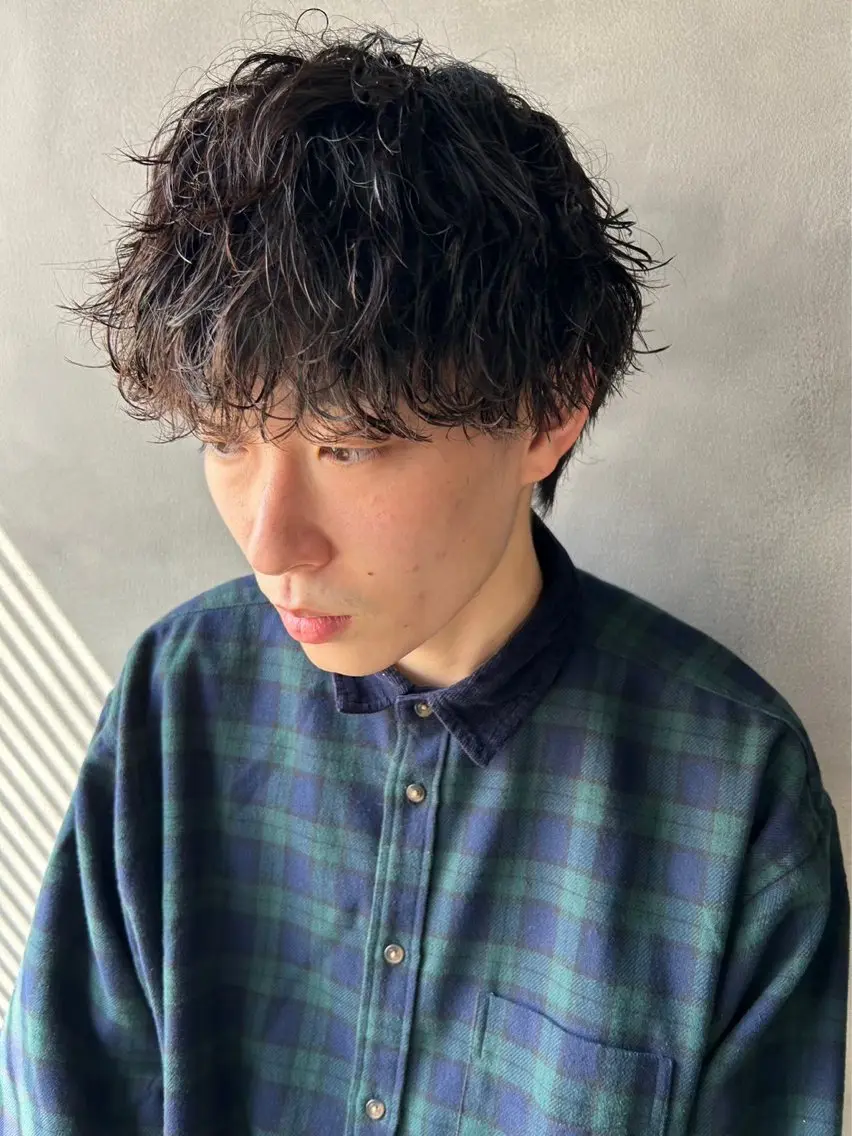 パーマ メンズ スタイリスト/ 舩戸夏稀のヘアスタイル