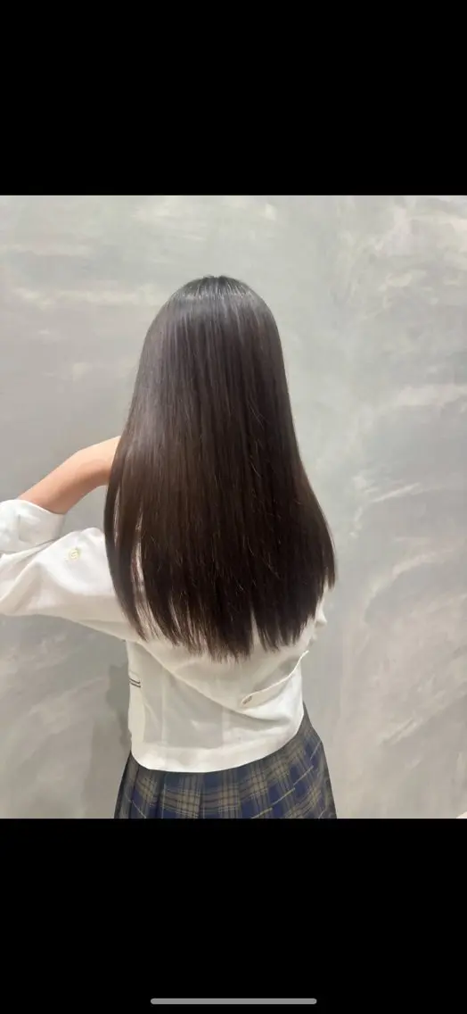ロング 縮毛矯正 トリートメント 🦋モデル募集中 🦋　MISATOのヘアスタイル
