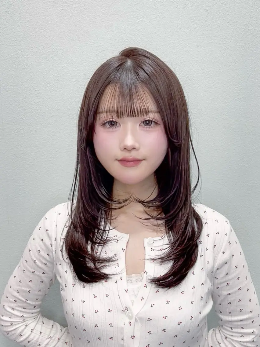 ⋆˙⟡高校生限定໒꒱· ゚カット + カラー🎀の写真