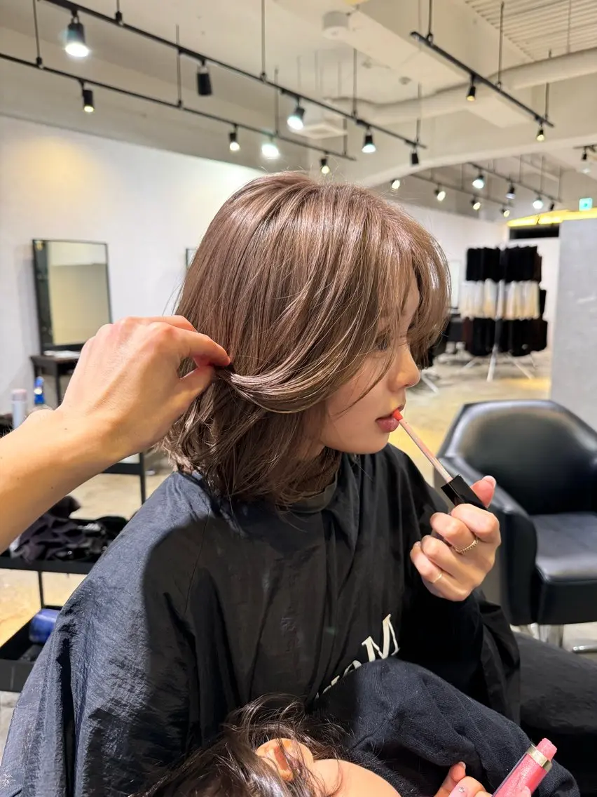 ミディアム カラー 海外レイヤー/ボブ 海外Style優志のヘアスタイル