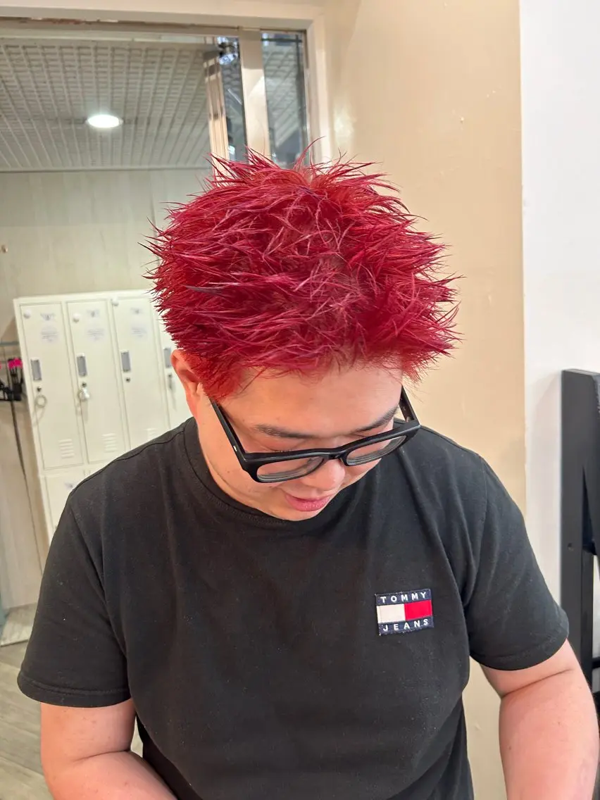 ショート カラー メンズ レディースショート カットモデル募集🌟のヘアスタイル