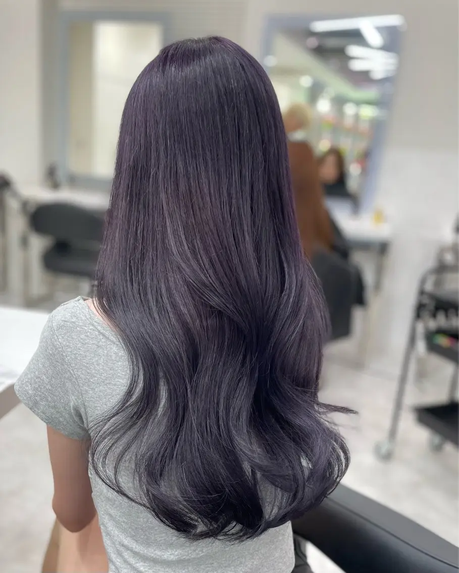 セミロング カラー ヘアカラー 野口 楓華のヘアスタイル