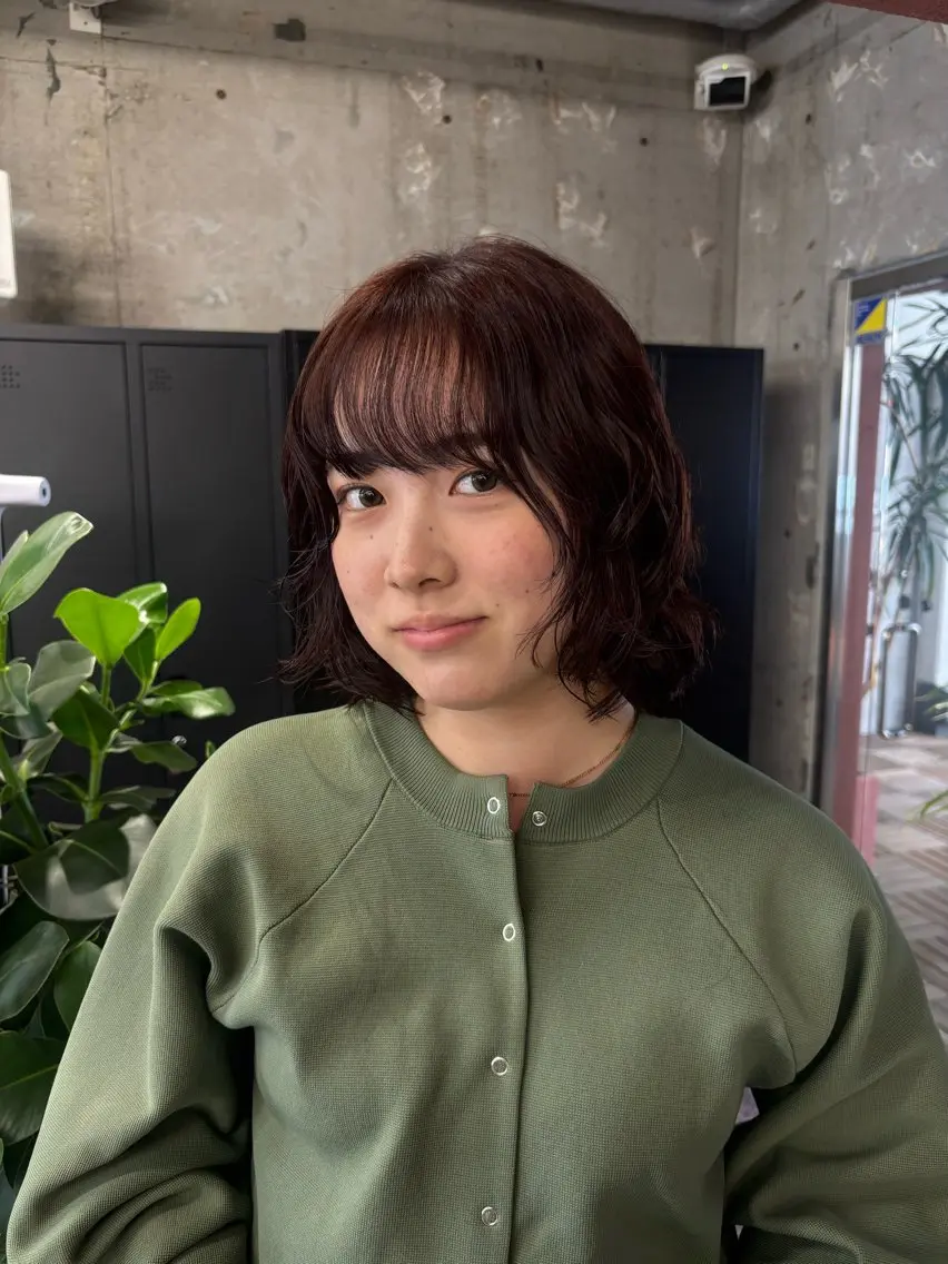 ショート カラー カット ヘアカラー トリートメント ほらぐちるい‎𖤐 /レイヤー/ツヤ感のヘアスタイル